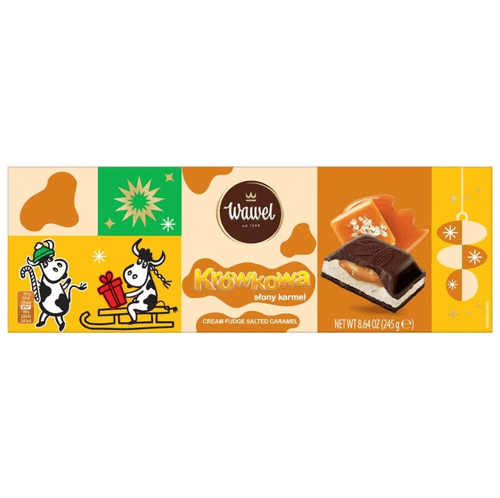 Wawel Filled Chocolate Fudge & Salted Caramel 245g (Datotilbud)