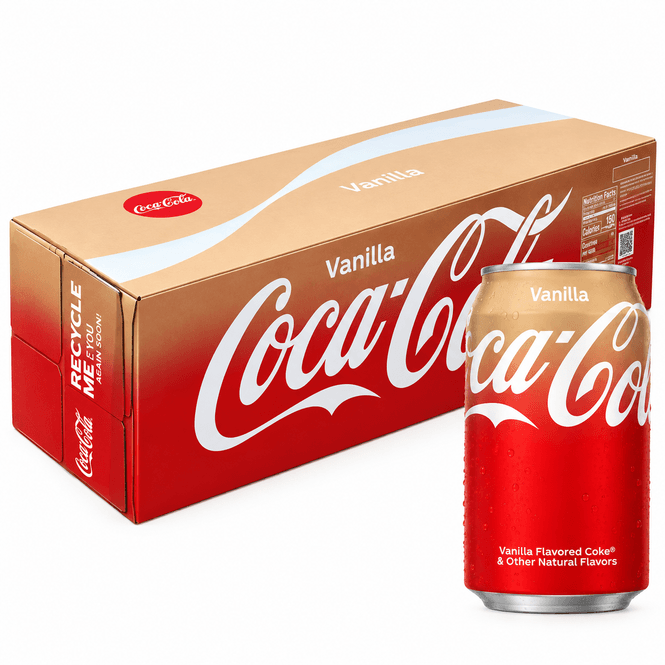 Hovedbilde Coca Cola Vanilla 12x355ml
