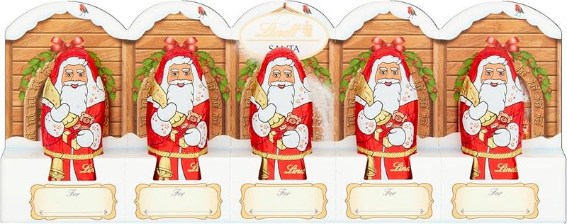 Lindt Santa Gavelapper 5pk 50g