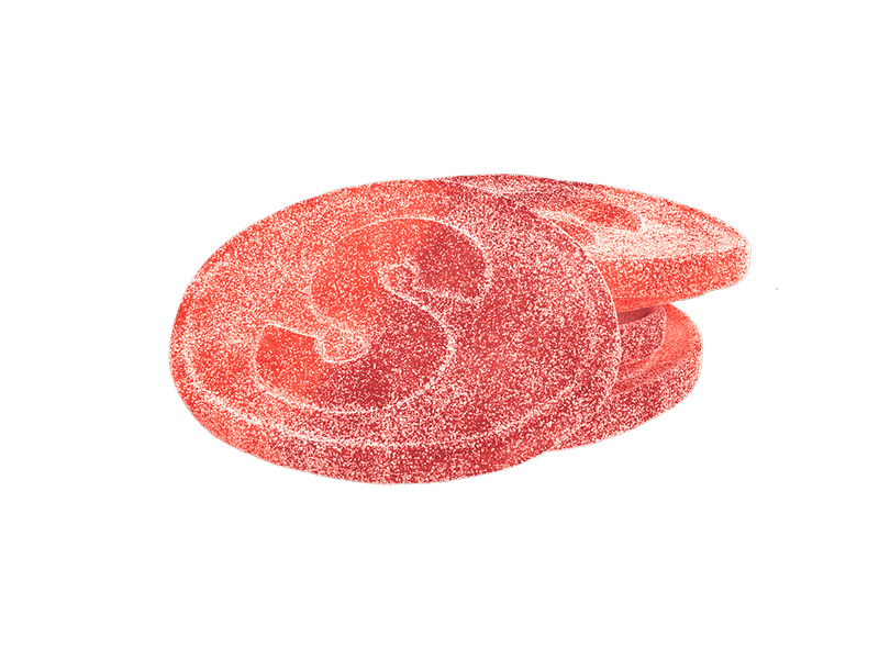 S-Märke Sour Peach 100g