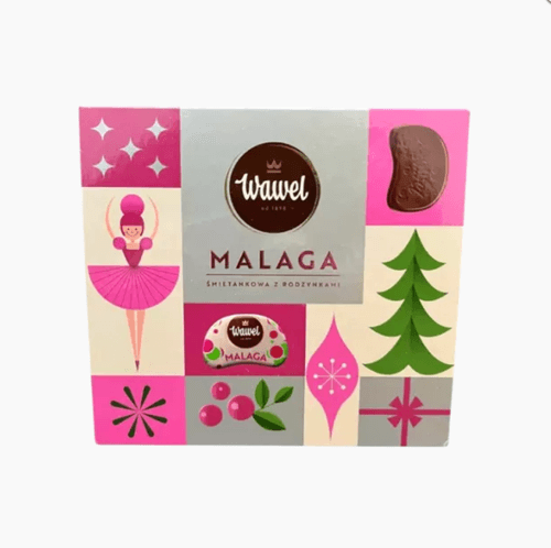 Wawel Malaga Konfekt Eske 160g (Datotilbud)